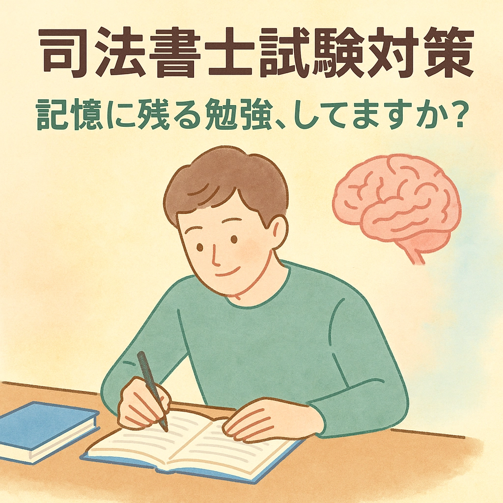 （司法書士試験合格への新戦略）学習の再現性を高めるアプローチ