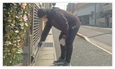 ゴミ拾い活動